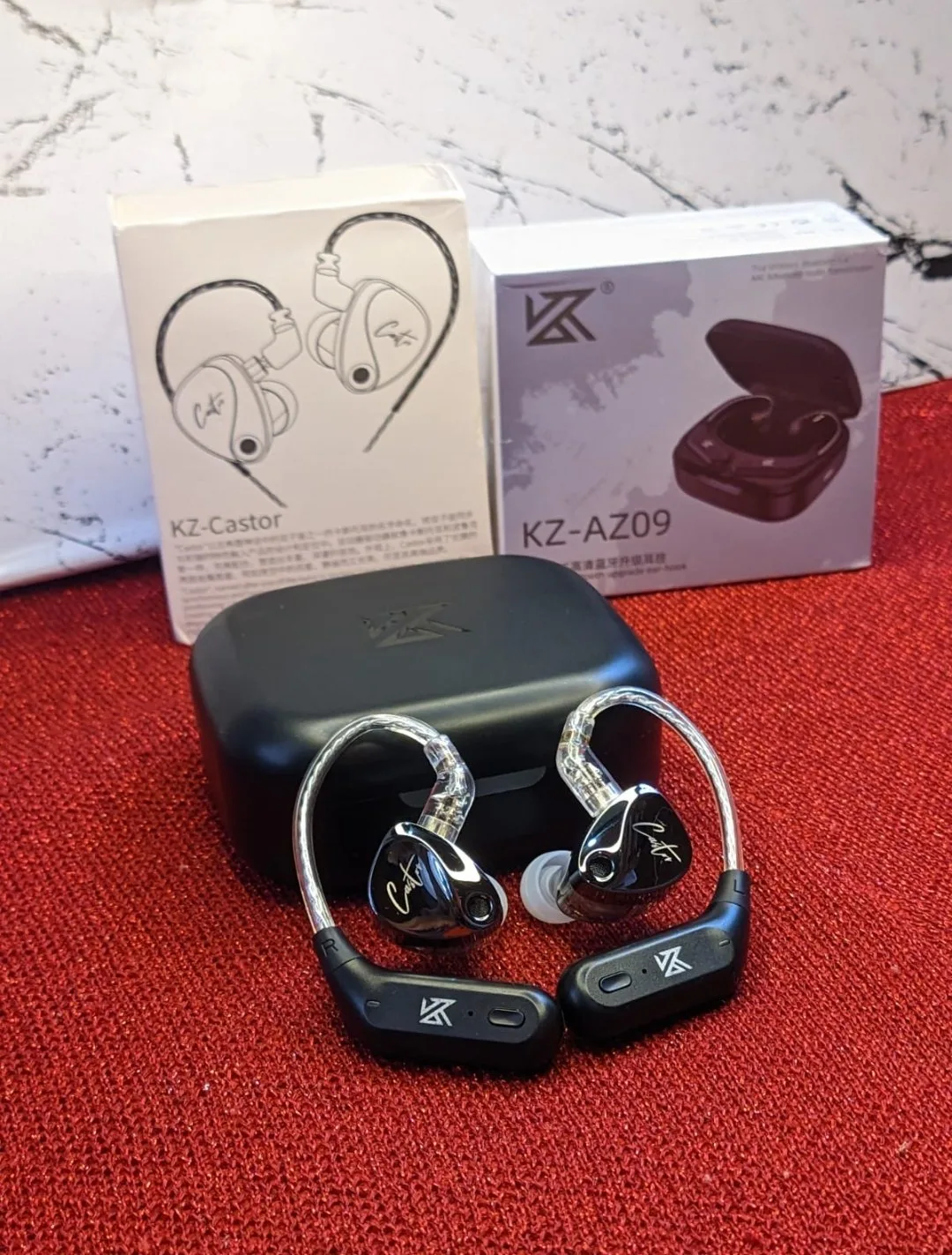 KZ AZ09 + CASTOR BASS